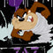 Looney Tunes Splatter Paint Tasmanian Devil MacBook Skins